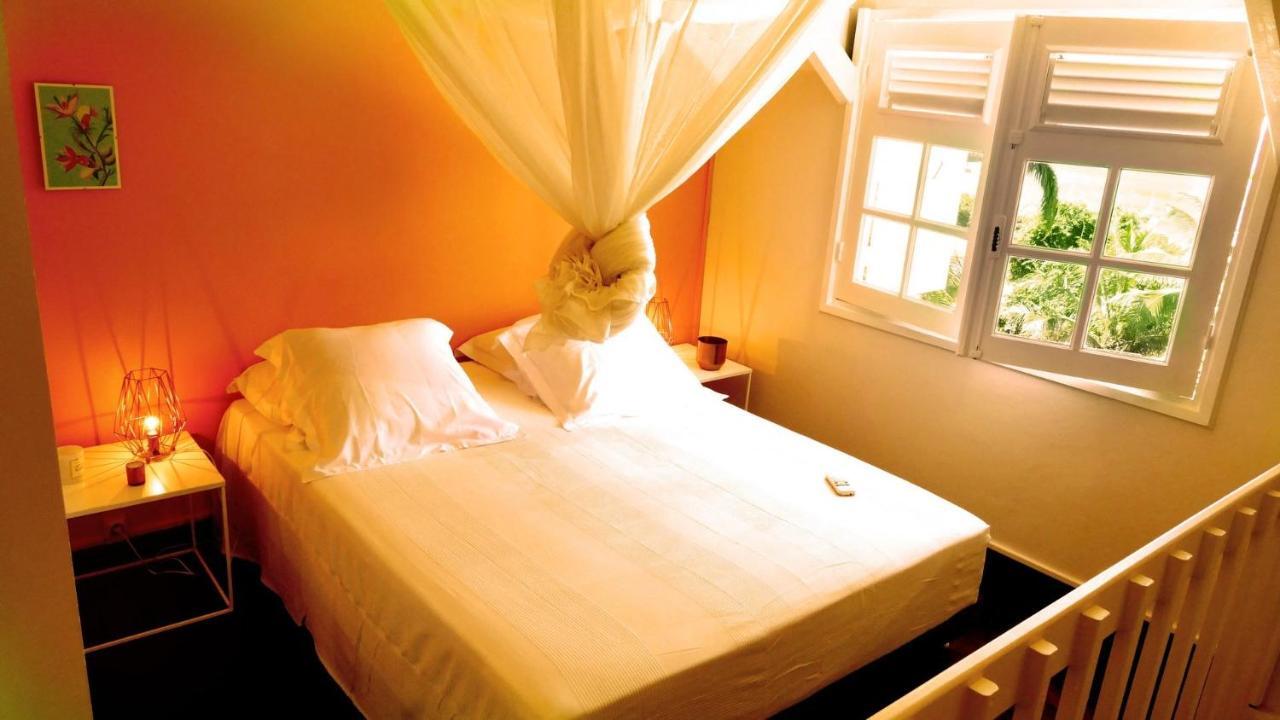Duplex 4 Personnes Chambre Vue Mer Residence O Coeur De Deshaies Kültér fotó